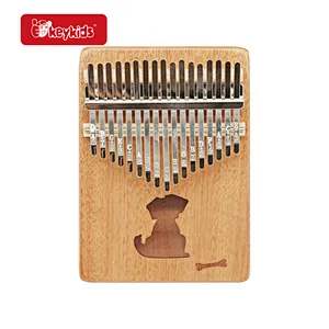 New Arrival Musical Instrument 17 Keys Kalimba Wooden Finger Piano For Kids W07B107